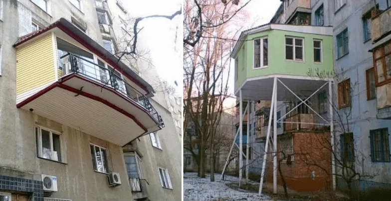 балкон самострой